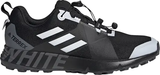 Лимитированные кроссовки Adidas White Mountaineering x Terrex TWO GTX 'Core Black', черный
