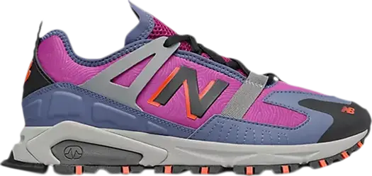 Кроссовки New Balance X-Racer 'Pink Purple', розовый