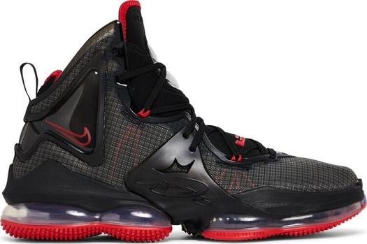 Кроссовки Nike LeBron 19 'Bred', черный