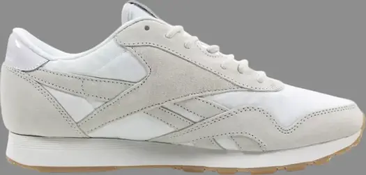 Кроссовки kitsune x classic nylon 'arctic fox' Reebok, белый