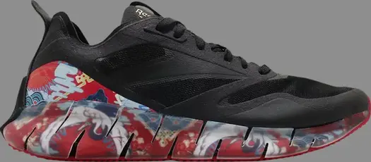 Кроссовки zig kinetica horizon 'chinese new year' Reebok, черный