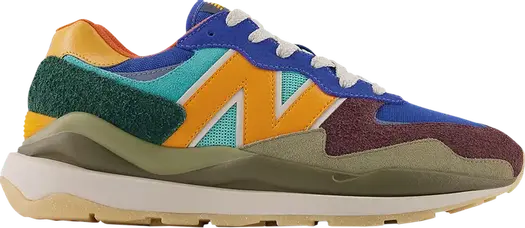 Кроссовки New Balance 57/40 'Cobalt Marigold Dark Camo', многоцветный