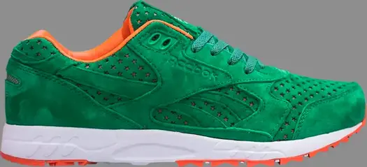 Кроссовки sneakersnstuff x inferno '15 stars' Reebok, зеленый