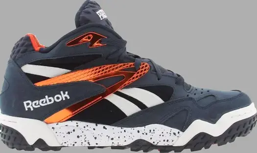 Кроссовки Reebok Scrimmage Mid, темно-синий/оранжевый