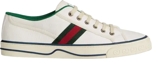 Кроссовки Gucci Tennis 1977 White Mini GG, белые
