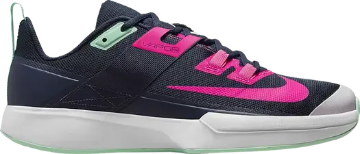 Кроссовки Nike NikeCourt Vapor Lite 'Obsidian Hyper Pink', синий