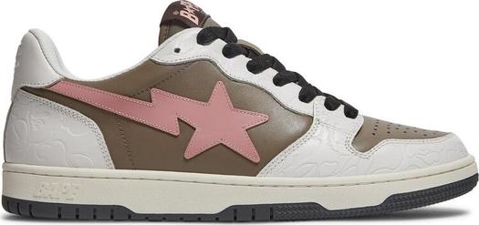 Кроссовки Court Sta Brown Pink, коричневый