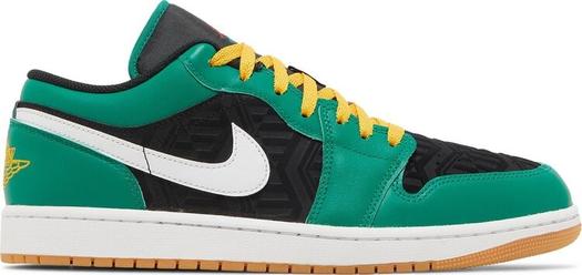 Кроссовки Air Jordan 1 Low SE Christmas, зеленый