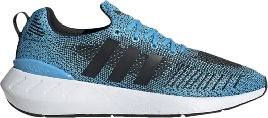 Кроссовки Adidas Swift Run 22 'Sky Rush Black', синий