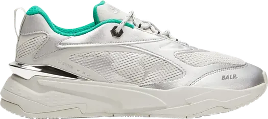 Кроссовки Puma BALR. x RS-Fast Silver, серебряный