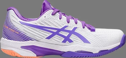 Кроссовки wmns solution speed ff 2 'white amethyst' Asics, белый