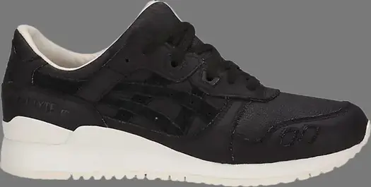 Кроссовки gel lyte 3 'reptile - black' Asics, черный