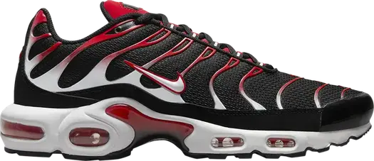 Кроссовки Nike Air Max Plus 'Black University Red', черный