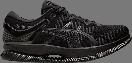 Кроссовки metaride 'black' Asics, черный