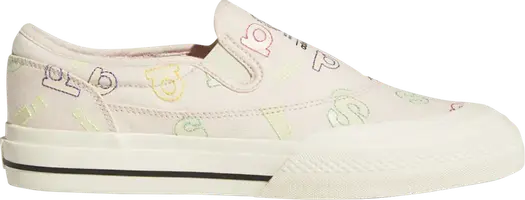 Кроссовки Adidas Nizza RF 'Allover Letters', розовый
