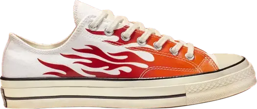 Кроссовки Converse Chuck 70 Low Flames, белый