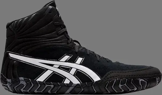 Кроссовки aggressor 5 'black white' Asics, черный