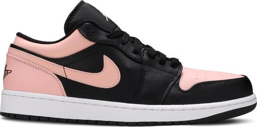 Кроссовки Air Jordan 1 Low Crimson Tint, розовый