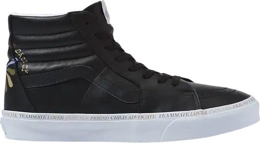 Кроссовки Vans Sk8-Hi Divine Energy, черный