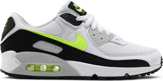 Кроссовки Nike Air Max 90 'White Hot Lime', белый