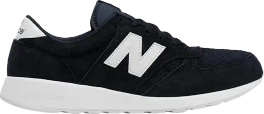 Кроссовки New Balance 420 Re-Engineered Suede 'Black', черный
