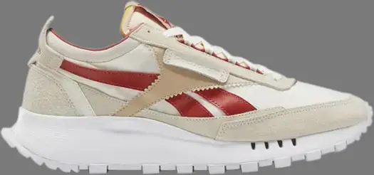 Кроссовки classic leather legacy 'alabaster burnt amber' Reebok, пломбир