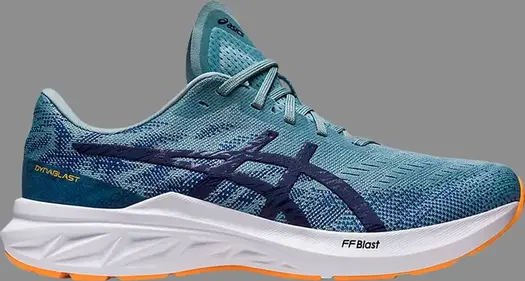Кроссовки dynablast 3 'light steel deep ocean' Asics, синий