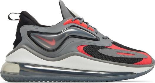Кроссовки Nike Air Max Zephyr 'Smoke Grey Siren Red', серый