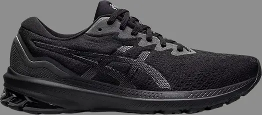 Кроссовки gt 1000 11 'triple black' Asics, черный