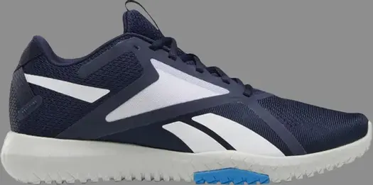 Кроссовки flexagon force 2 4e wide 'vector navy' Reebok, синий