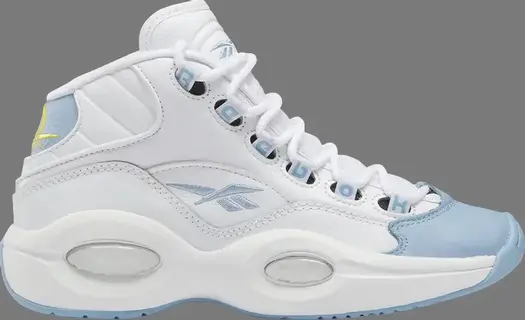 Кроссовки question mid big kid 'on to the next' Reebok, белый