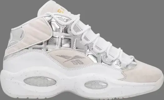 Кроссовки bait x question mid 'ice cold' Reebok, белый