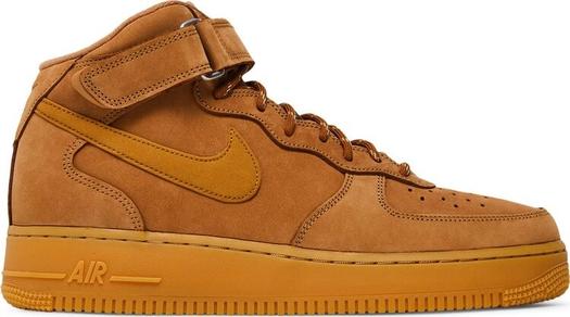 Кроссовки Nike Air Force 1 Mid '07 'Flax', коричневый