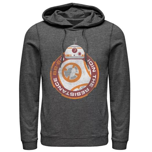Мужской пуловер с капюшоном «Звездные войны BB-8» Licensed Character