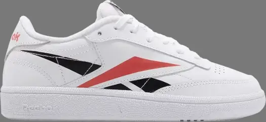 Кроссовки club c 85 'rosette' Reebok, белый