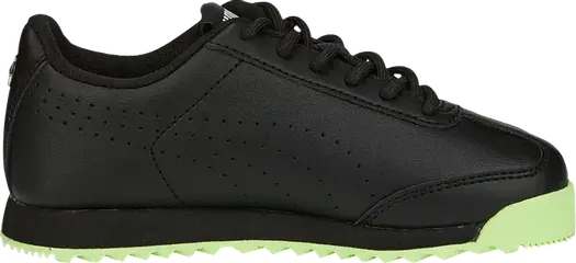 Кроссовки Puma Mercedes-AMG Petronas F1 x Roma Perforated Little Kid Black Fizzy Apple, черный