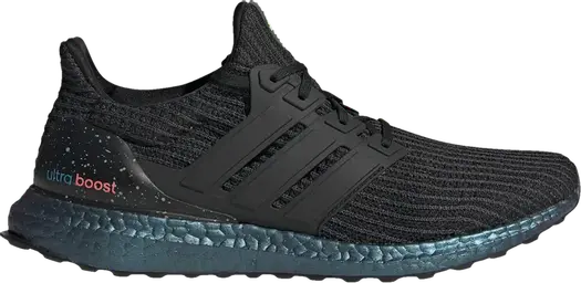Кроссовки Adidas UltraBoost 'Black Green Zest', черный