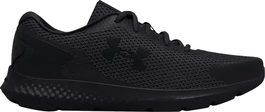 Кроссовки Under Armour Charged Rogue 3 Triple Black, черный