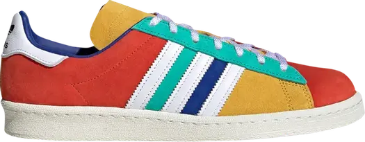 Кроссовки Adidas Campus 80s 'Multi', многоцветный