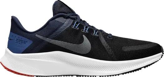 Кроссовки Nike Quest 4 'Black Midnight Navy', черный