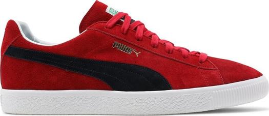 Кроссовки Puma Suede Vintage Retro Made In Japan High Risk Red Navy, красный