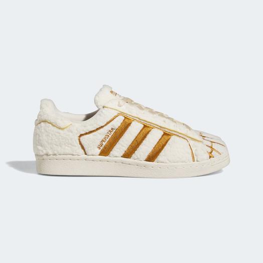 Кроссовки Adidas Superstar Concha Wonder White, кремовый