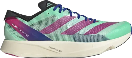 Кроссовки Adidas Adizero Takumi Sen 9, зеленый