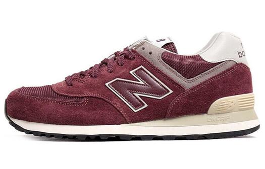 Кроссовки New Balance 574, винный