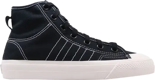 Кроссовки Adidas Nizza RF Hi 'Core Black', черный