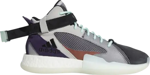 Кроссовки Adidas Posterize 'Carbon', многоцветный