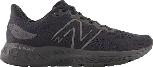 Кроссовки New Balance Fresh Foam X 880v12 2E Wide 'Black Magnet', черный