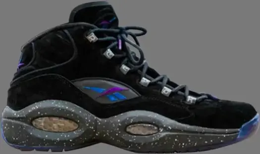 Кроссовки packer shoes x sneakersnstuff x token 38 x question mid 'msg' Reebok, черный