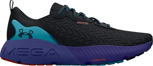 Кроссовки Under Armour HOVR Mega 3 Clone Black Sonar Blue, черный