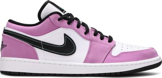 Кроссовки Air Jordan 1 Low SE Violet Shock, фиолетовый